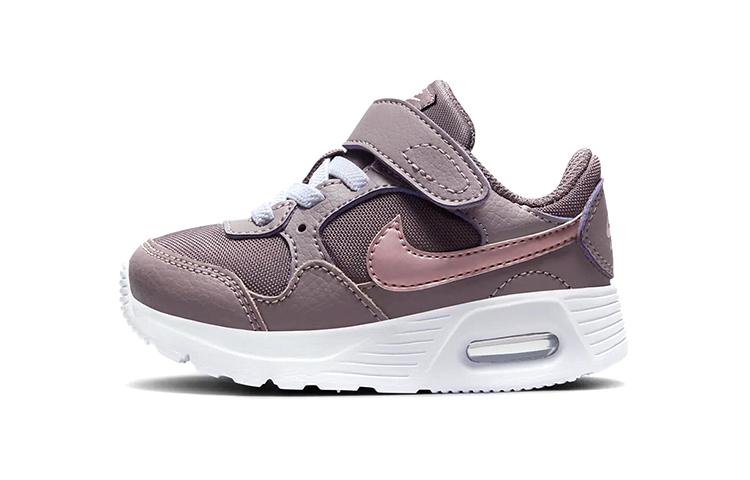 Nike Износостойкие дышащие низкие детские кроссовки фиолетовые для младенцев и малышей CZ5361-200