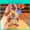 Capybara Plush Backpack Keychain With Sports Theme For Gift
