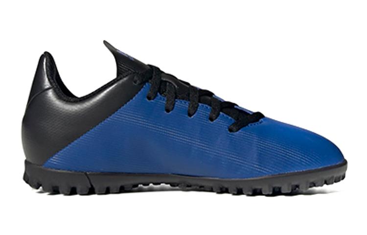 adidas X 19.4 Амортизация Противоскользящие Устойчивые к истиранию Низкие Детские Футбольные Бутсы Синий Черный Белый Детские FV4662