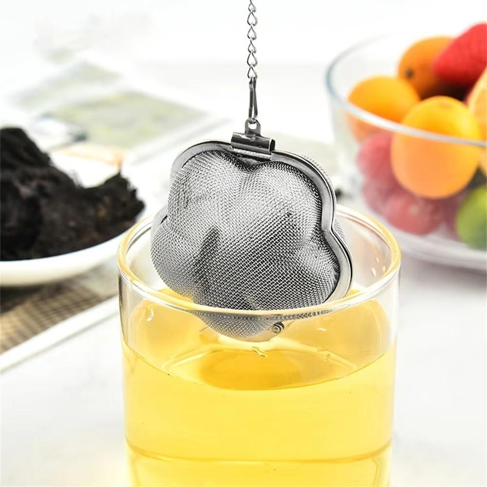 Fine Mesh Tea Strainer Stainless Steel Tea Ball Filter Portable Tea Infuser Ball for Brew Tea