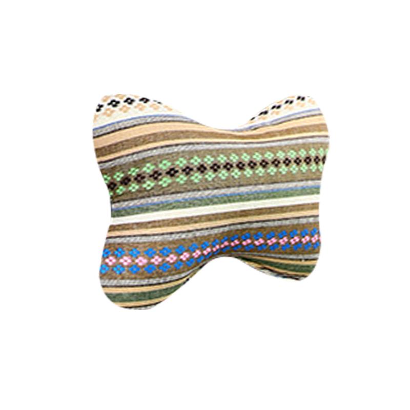 Чехол на сиденье автомобиля в этническом стиле Bohemia, дышащий лен, универсальная автомобильная подушка, моделирование салона автомобиля на четыре сезона