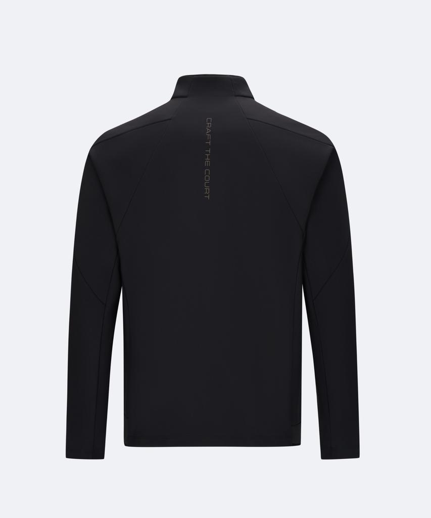 K-Swiss Men'S Brushed Knit Jacket_1Kstjwu001Bk