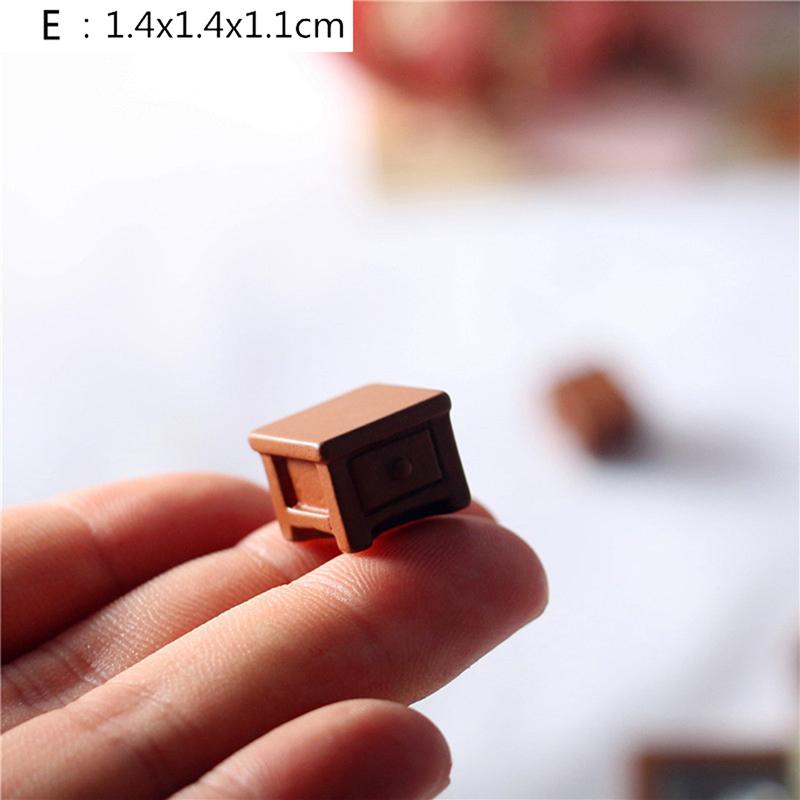 1/12 кукольный домик Мини Деревянный Табурет Моделирование Стул Мебель Модель Игрушки