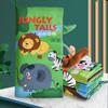 Animals Tail Kids Cloth Book Sound Paper Baby Early Learning Toy  Learning Cognize