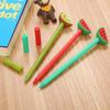 School Season 10pcs 0.5mm Cute Fruit Shape Gel Pen Creative Pen Cartoon Small Fresh Learning Stationery Water-based Signature Pen