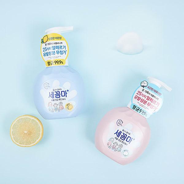 Secomma Bubble Antibacterial Hand Wash Lemon Scent 250Ml