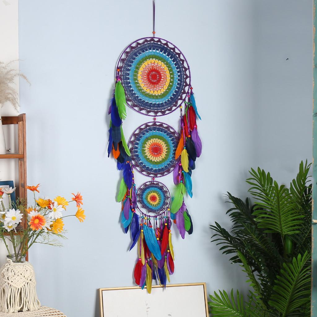Large Dream Catchers for Girls Room Decor Boho Dream Catcher Wall Decor Wall Hanging Ornament for Living Room Dorm Decor Hippie Gifts