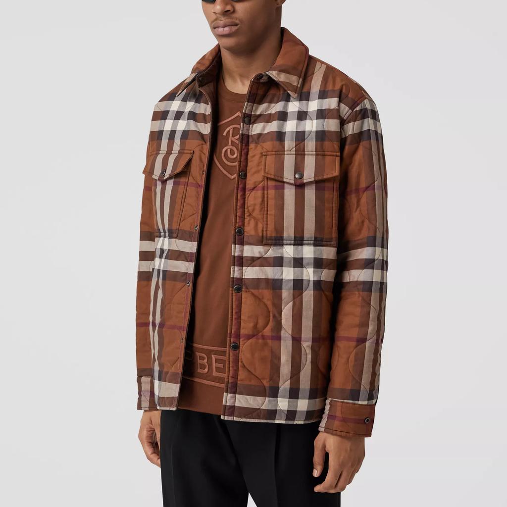 Burberry Reversible Checked Buttoned Overshirt 80636961