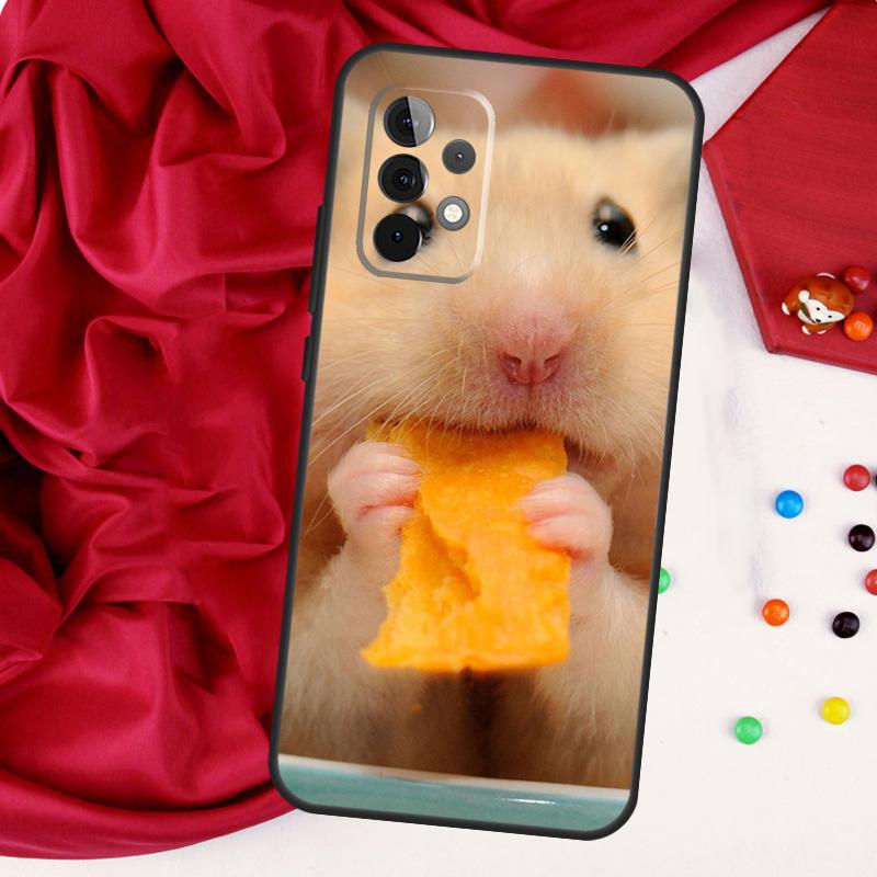 Милый Милый Питомец Хомяк Чехол Для Samsung Galaxy A54 A34 A14 A13 A23 A33 A53 A73 A12 A22 A32 A52 A51 A71 Чехол