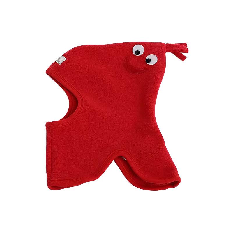 Милая детская шапка-чепчик, шарф, цельный мягкий флис, осень-зима, детские шапки-бини, теплые уши, защита шеи, детская кепка с героями мультфильмов