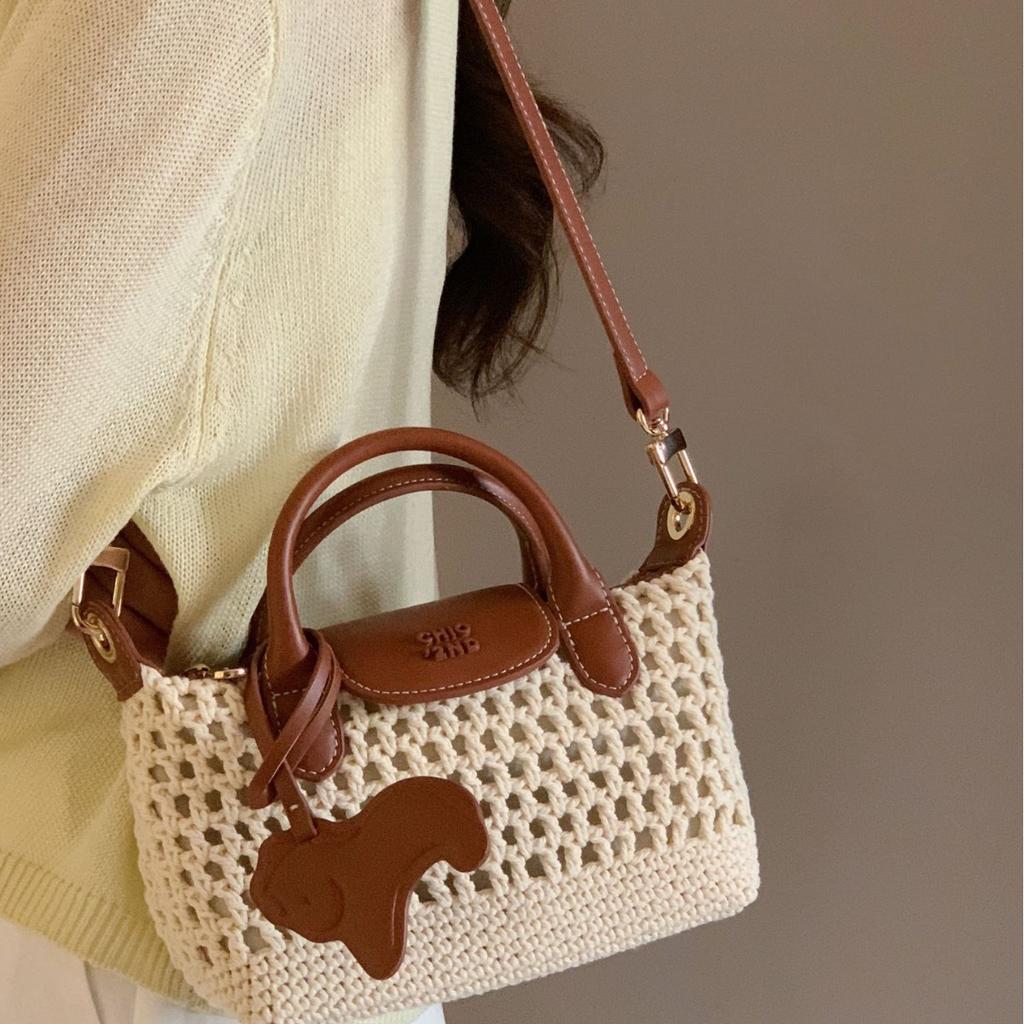 Сумка-тоут Weekend small note женская летняя повседневная плетеная сумка переносная сумка через плечо