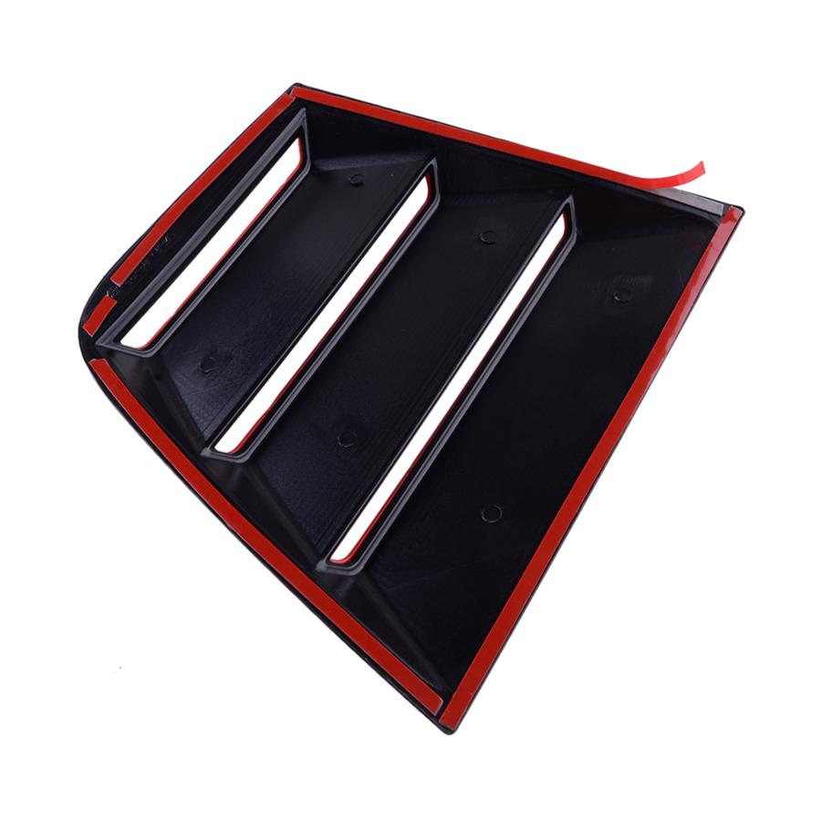 Черный+Красный Задний Боковой Жалюзи Крышка Накладка Для Dodge Charger 2011-2021