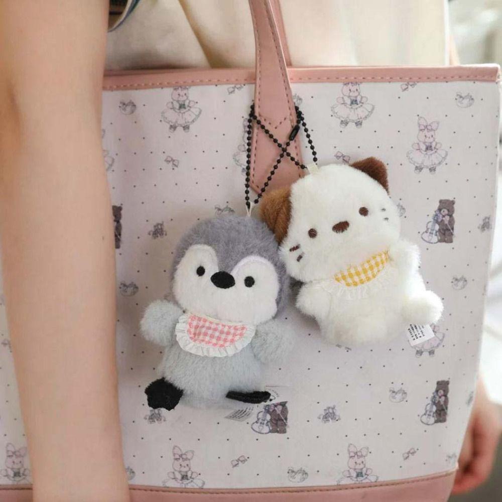 Soft Material Chicken Plush Pendant Emotional Collectibles Sheep Plush Toys for Couples