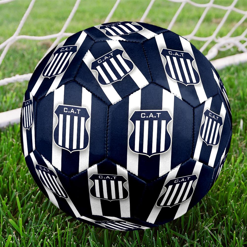 Atletico Talleres Design Size 5 Soccer Balls, High-Quality, Anti-Slip, Protective Football, a Unique Gift Suitable for Birthdays, Christmas