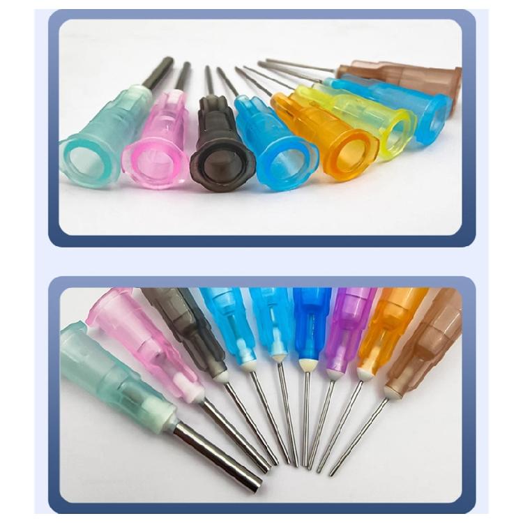 50 шт. Наконечники 1/2 дюйма Иглы-дозаторы Жидкостный дозатор Игла для склеивания Электронная 14/15/16/18/19/20/21/22/23/24G
