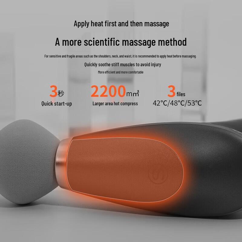 SKG F7 Перкуссионный массажер с теплотерапией