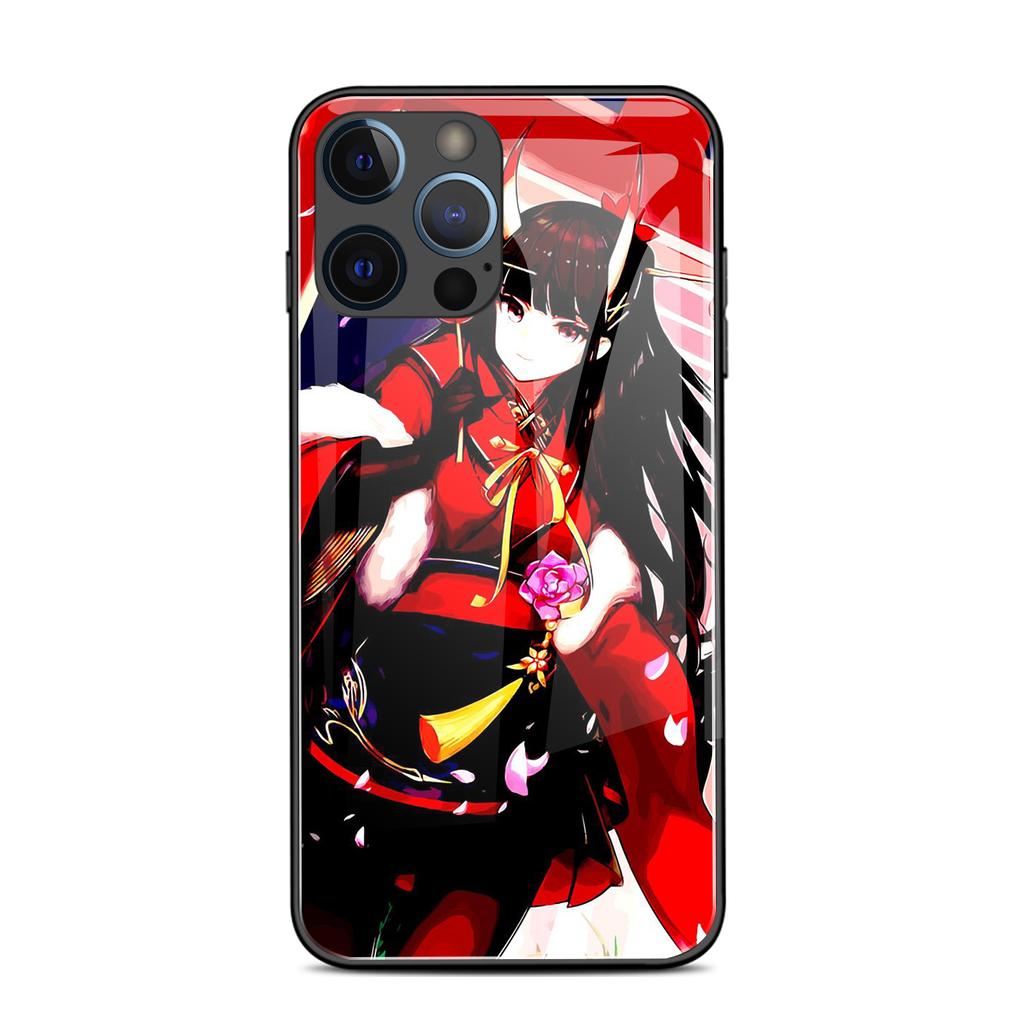 Чехол из закаленного стекла с японским аниме "DARLING in the FRANXX" для iPhone 6 6s 7 8 14 Plus X Xs Max Xr 11 12 13 14 Pro Max Se2020