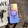 For Samsung Galaxy A56 5G Case Compatible with MagSafe Color Changing TPU Phone Back Cover