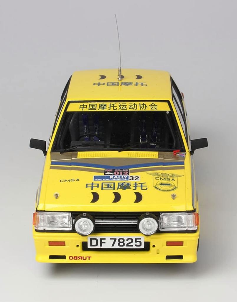 Серия 'Гонки' Mitsubishi Lancer Turbo 1985 Гонконгский раллийный пластиковый модельный набор PN24032 Platz/NuNu 1/24 Kong-Beijing