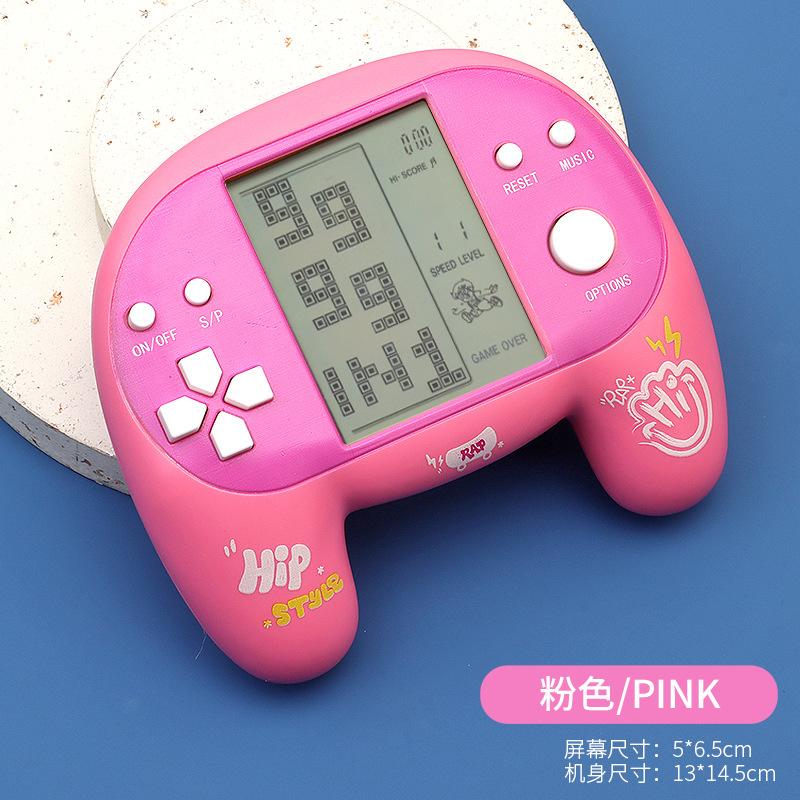 Tetris, Handheld Game Educational Leisure Toys, Large Screen LCD Screen, Game Machine Toys