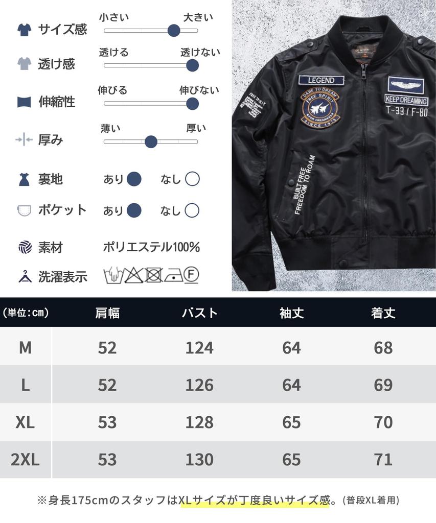 Блузон Военный Полет Воздушный Внешний Горный Назад Полный Для С С Без Повседневный Длинный Холодный УФ Черный [Air Buy] Мужская куртка MA-1, Осень, Нашивка,