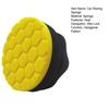 Car Waxing Sponge Hexagonal Pattern Design Efficient Heat Dissipation Car Wax Applicator Car Care Waxing Tool
