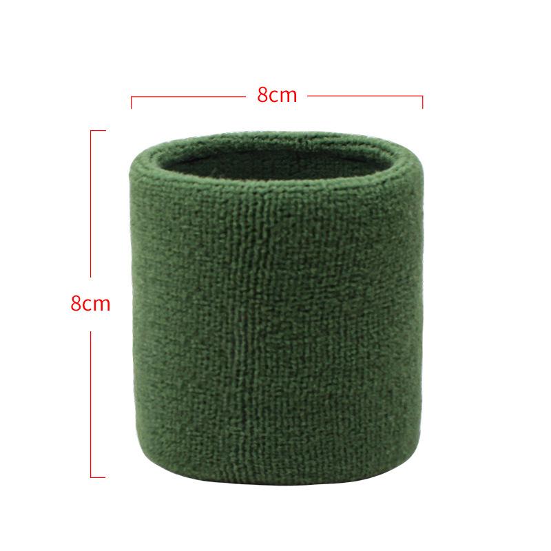 Cotton Wrist Support Band Sport Bracers Sweat Towel Cuff Tennis Wrist Guard Protector Strap Fitness Run Gym Sweatband