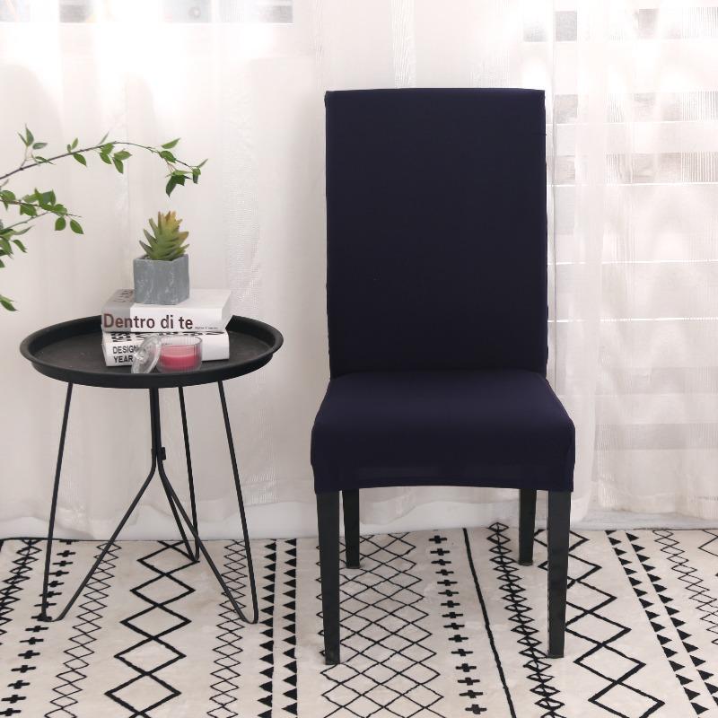 Breathable High Back Spandex Chair Cover Elastic Stretch Dining Room Seat Protector for Wedding Banquet Hotel