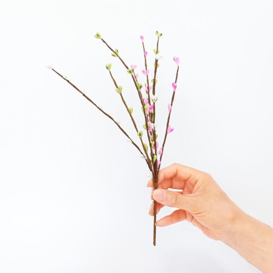 Искусственные растения, привлекательные заусенцы, долговечные стебли искусственных цветов, украшение для пасхальной вечеринки для дома