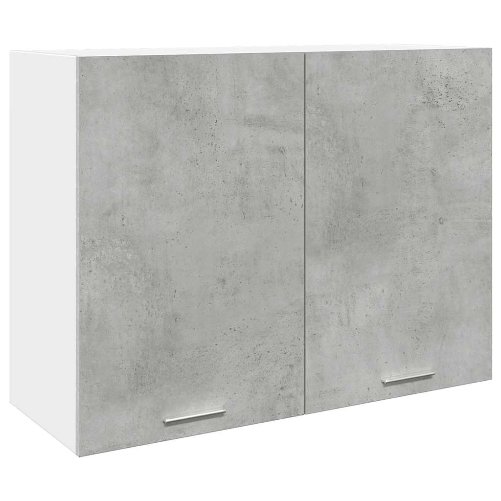 7 Piece Kitchen Furniture Set Lyon Concrete Grey Particleboard