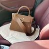 The New High-end Togo Top Layer Cowhide Wide Shoulder Strap Fashionable Single-shoulder Crossbody Hand-held Women's Bag Is Trendy