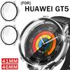 1-3 шт. Чехол из ПК + закаленного стекла для Huawei Watch GT5 46 мм 41 мм, полноэкранная защитная крышка, бампер для Huawei GT 5