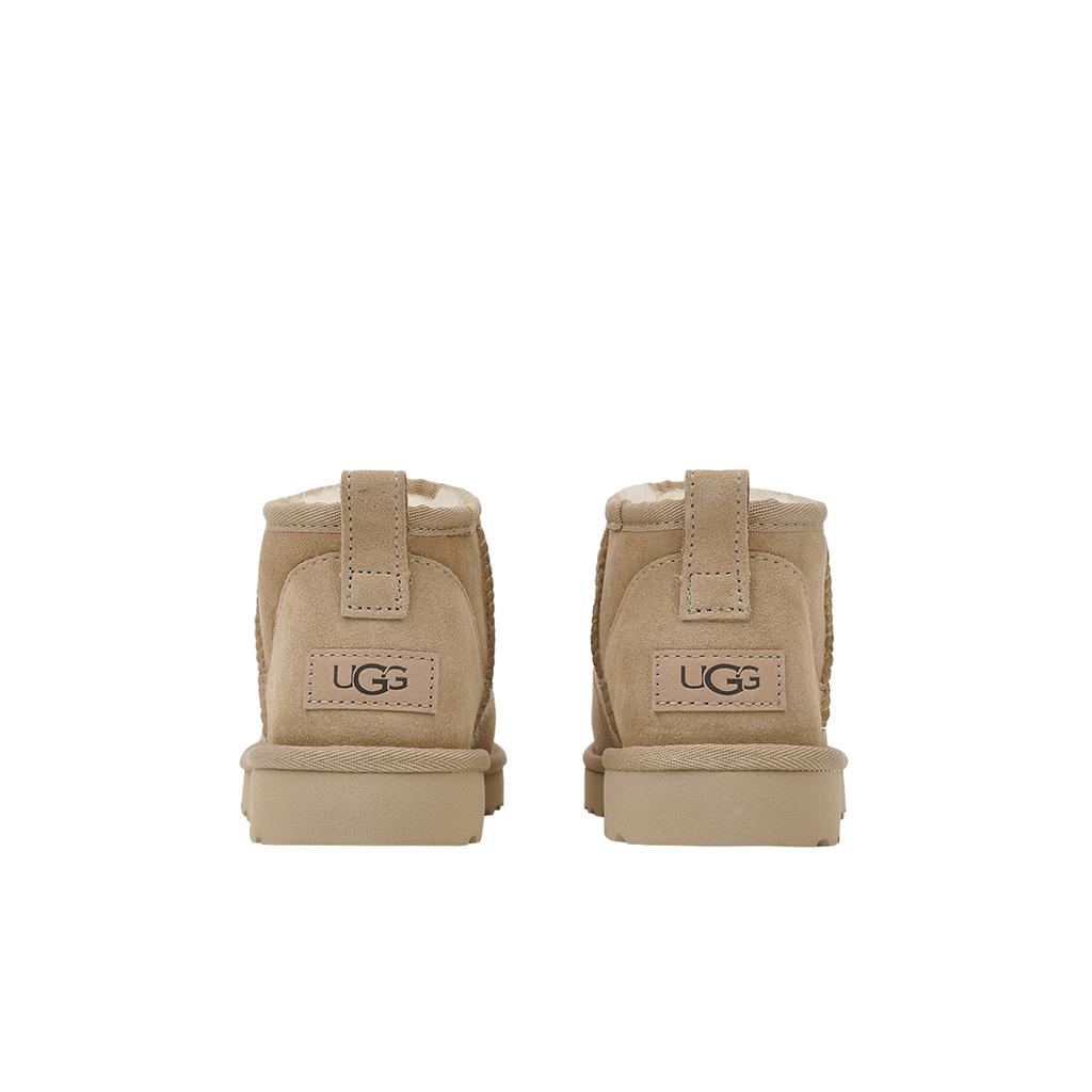 UGG Классические ультра мини-ботинки Sand женские кроссовки кремовые 1116109-SAN
