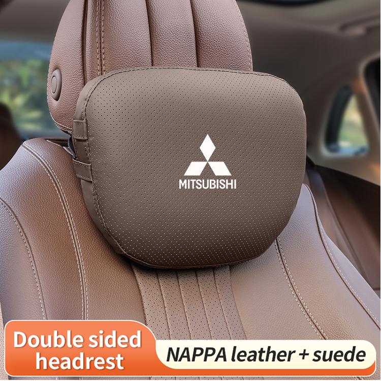 sdvc10 Car Headrest Neck Support Lumbar Rest Cushion Neck Pillow For Mitsubishi Outlander Pajero Asx Lancer Evolution X L200 Ralliart
