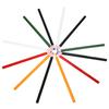 12pcs Peel-Off Sewing Crayons Non-Sharpening Erasable Pen Durable Fabric Marking Pencil  For Sewing