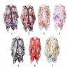 Geometric Patterns Chiffon Shawl Multicolor Suncreen Cardigan Fashion Beach Towel  Summer