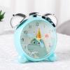 Super Loud Student Cartoon Sweeping Seconds Alarm Clock Head of Bed Silent Alarm Clock Luminous Male and Female Student Small Alarm Clock Home Use
