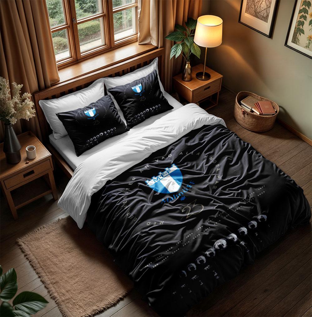 Djurgården Duvet Cover Set Without Sheet King Queen Double Full Twin Single Size Bed Linen Set