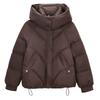 New cotton-padded clothes for women's winter thickened cotton-padded jackets, short bread clothes, winter clothes, large-size hooded cotton-padded