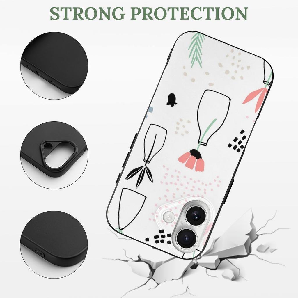 1 Pack For Iphone 17/17Air/17Pro/17ProMax Transparent TPU Anti-Slip Protective Case With Cushion Corners, Lens Lip And Smooth Buttons