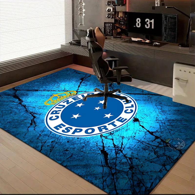 Fc Emblem Printed Office Carpet Chair Cushion Entryway Rug, Rugs for Living Room, Bedroom Christmas gifts