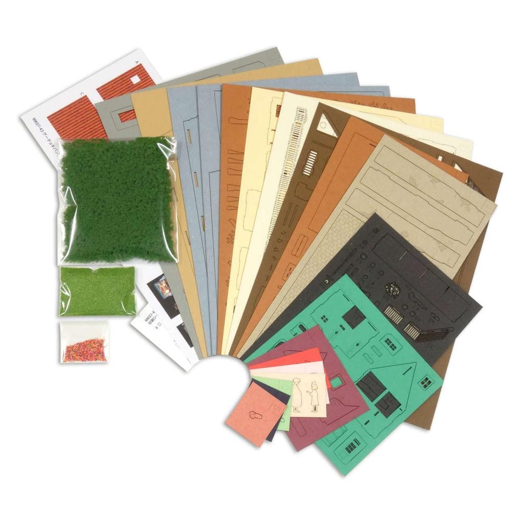 Sankei Studio Ghibli Серия Доставка Служба Guchoki Pan Paper Craft Kiki's MP07-43