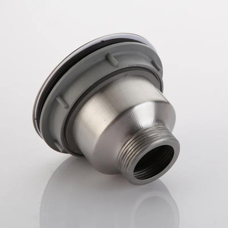 304 Нержавеющая сталь Кухонная раковина Сливной комплект Антизапах Водосточная труба для раковины Аксессуары Одинарная раковина Двойная