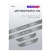 [Customized] Car door illuminated sill light logo Projector lamp USB Power Moving LED Welcome Pedal Car Scuff Plate Pedal light