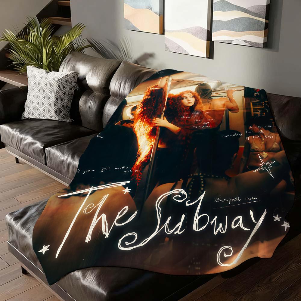 American singer Chappell Roan Blanket For Sofa Office Bed Plane Travel Sleep Read Relax Camping Soft And Warm