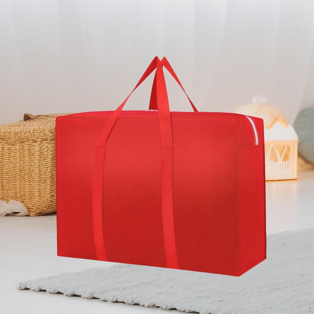 House Moving Bag Duffle Non Woven Cloth Supplies Packing Organizer Storage for Travel