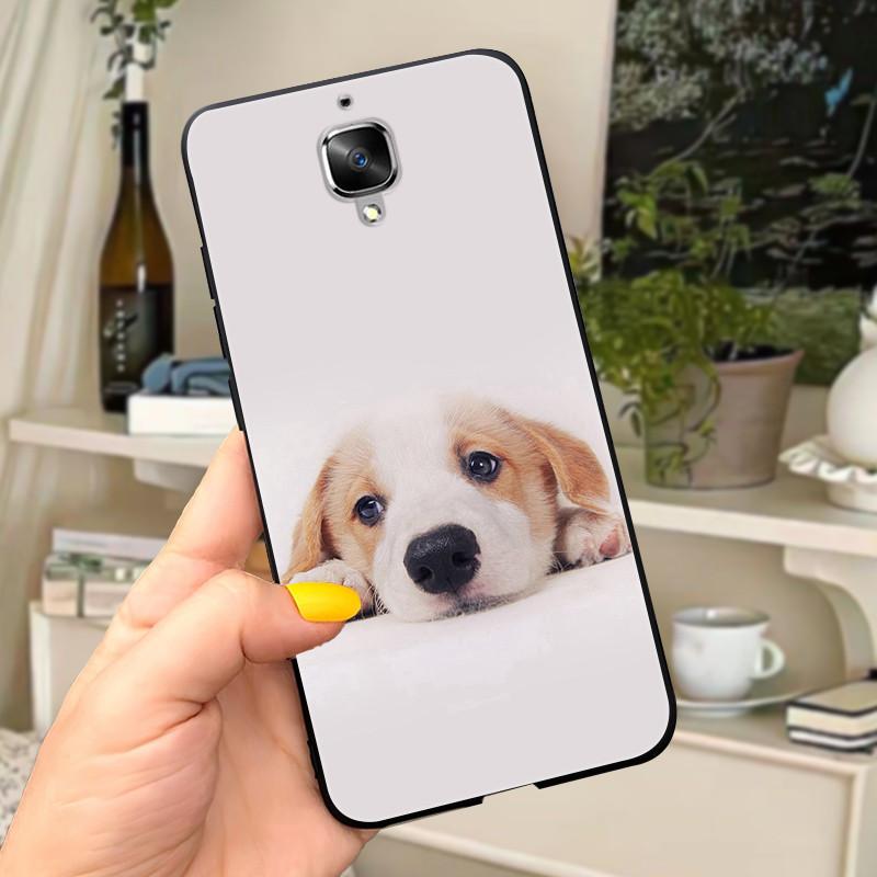Case For OnePlus 3 3T Cover Black Soft TPU Silicone Back Cover For One plus 3T 3 T Phone Cases for OnePlus3T 1+ 3 1+3T Coques
