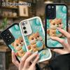 Phone Case: 2D flat, suitable for Samsung Galaxy A34 A35 M05 M06 S20 S22 S21 FE Plus 5G protective case, blue water otter, perfect holiday gift for Ch
