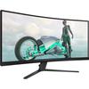 Монитор ПК - PHILIPS - Evnia 34M2C3500L - 34" WQHD - Изогнутая матрица - 180 Гц - 0,5 мс - HDR - HDMI/DP - Черный