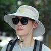 Big eaves mountaineering hat men's summer outdoor fishing hiking sun protection visor UV protection bucket hat leisure